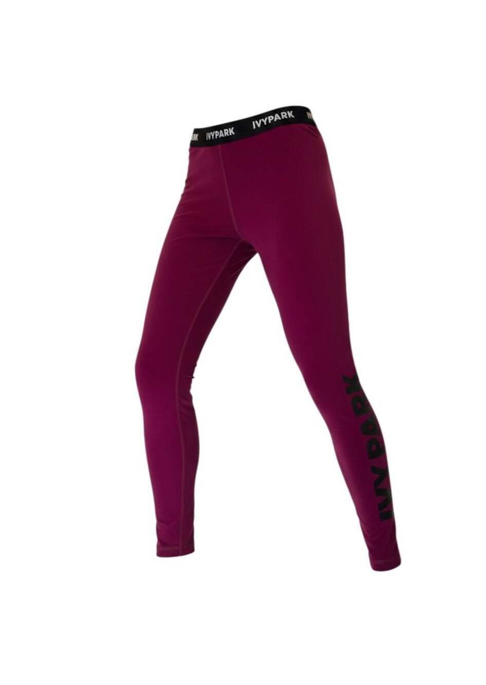 IVY PARK Magenta Logo Leggings Activewear Workout Pants Athleisure